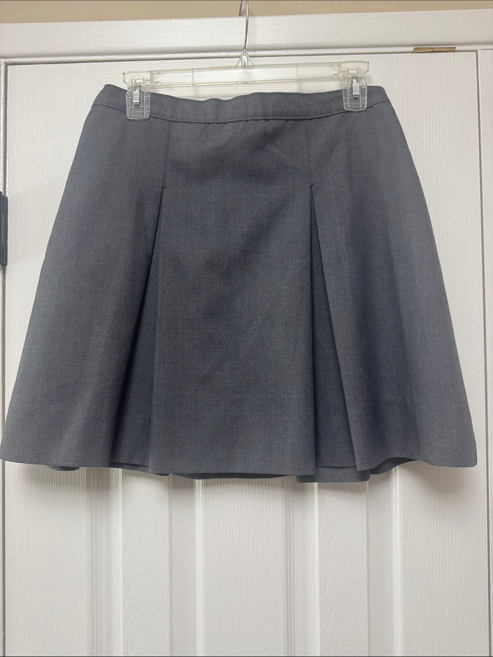 Dennis school uniform skirt Gray grey style number 868 size J9 juniors Pleated